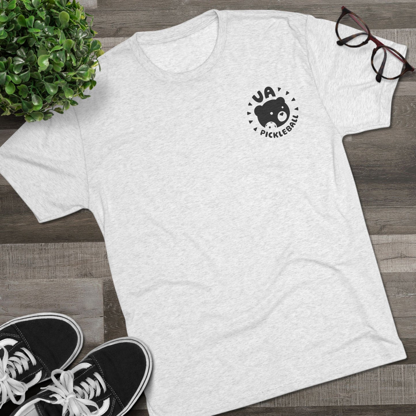 UA Pickleball Unisex Tri-Blend Crew Tee